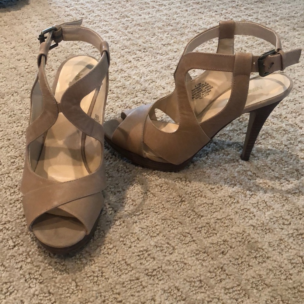 Nine West Nude Sandals